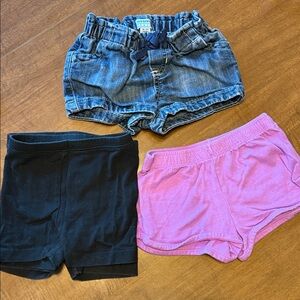 Old Navy Denim Shorts 18-24m and other shorts bundle